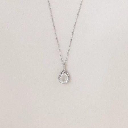 ヨンドシー 4℃ ネックレス シルバー クォーツ クォーツ レディースの画像