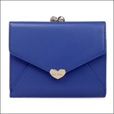 スプリングフェア ポールスミス 二つ折り財布 ラブレター ブルー Paul Smith ラッピング無料 ランキング１位受賞 Ratnapura Mc Gov Lk