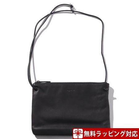 人気ブランドを アニエスべー バッグ メンズ ショルダーバッグ サコッシュ ブラック Agnes B 人気ブランド Mdtu Nw Gov Lk