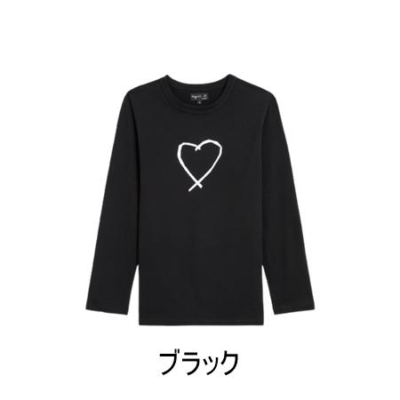 アニエスべー agnes b 長袖Tシャツ サラエボハート Tシャツ｜clover-leaf｜05