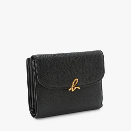 アニエスベー agnes b 財布 折財布 レザー 三つ折り ウォレット The bの画像