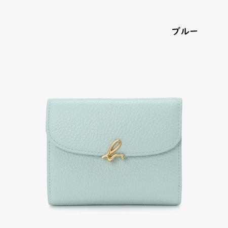 アニエスベー agnes b 財布 折財布 レザー 三つ折り ウォレット The bの画像