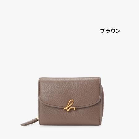 アニエスベー agnes b 財布 ミニ財布 折財布 ミニウォレット The bの画像