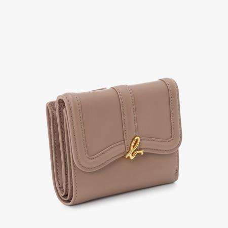 アニエスベー agnes b 財布 折財布 レザー 三つ折り ウォレット Ingridの画像