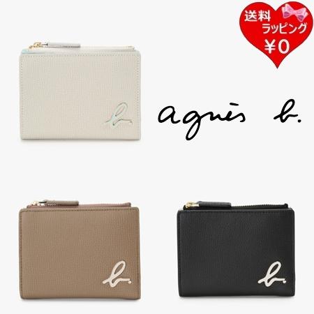 agnes b.（アニエスベー） agnes b 財布 折財布 レザー 二つ折り
