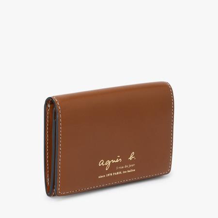agnes b.（アニエスベー） agnes b カードケース 名刺入れ レザー