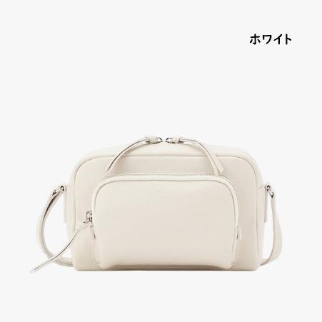 アニエスベー agnes b ショルダーバッグ レザー ミディアム Angeleの画像