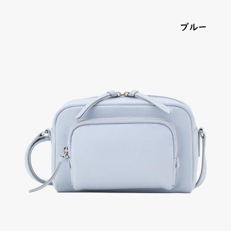アニエスベー agnes b ショルダーバッグ レザー ミディアム Angeleの画像