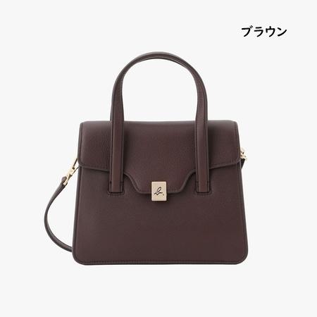 アニエスベー agnes b ハンドバッグ ショルダーバッグ レザー2way miyukiの画像