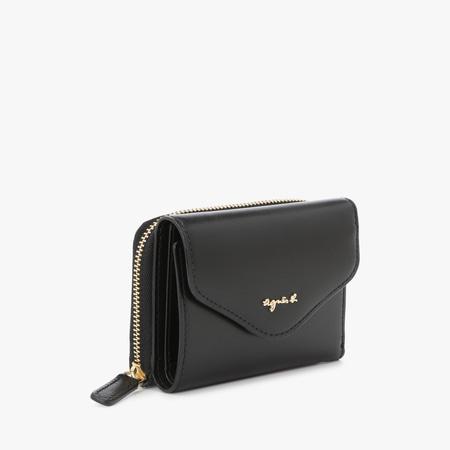 agnes b.（アニエスベー） agnes b 財布 ミニ財布 折財布 レザー 三