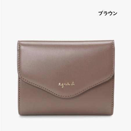 agnes b.（アニエスベー） agnes b 財布 ミニ財布 折財布 レザー 三