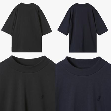 アニエスベー agnes b Tシャツ メンズ 刺繍 コットン 半袖 Lezard 綿