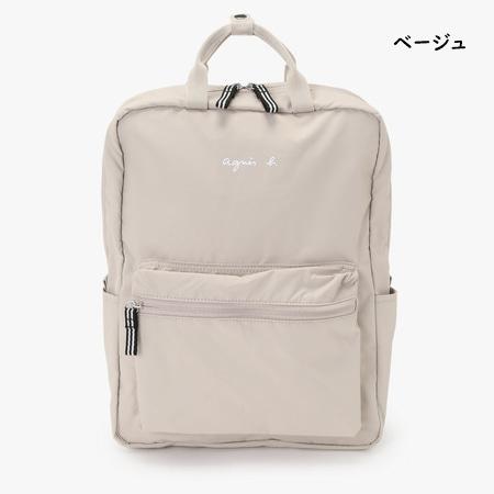 agnes b.（アニエスベー） agnes b リュック キッズ ユニセックス ロゴ