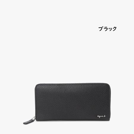 agnes b.（アニエスベー） agnes b 財布 長財布 レザー ラウンドジップ