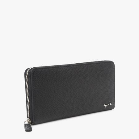 agnes b.（アニエスベー） agnes b 財布 長財布 レザー ラウンドジップ