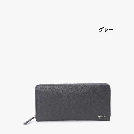 agnes b.（アニエスベー） agnes b 財布 長財布 レザー ラウンドジップ