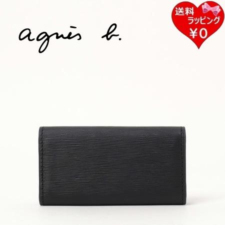 agnes b. ブラックキーケース agnes b.（アニエスベー） agnes b キーケース ブラック : Clover Leaf