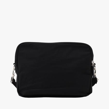 アニエスベー agnes b ショルダーバッグ ナイロン My bag ブラックの画像