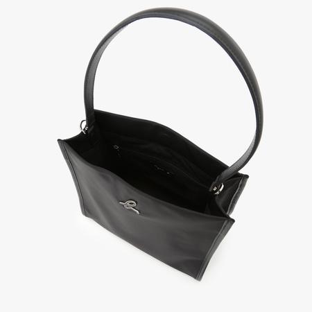 アニエスベー agnes b ショルダーバッグ 2wayトートバッグ ブラックの画像