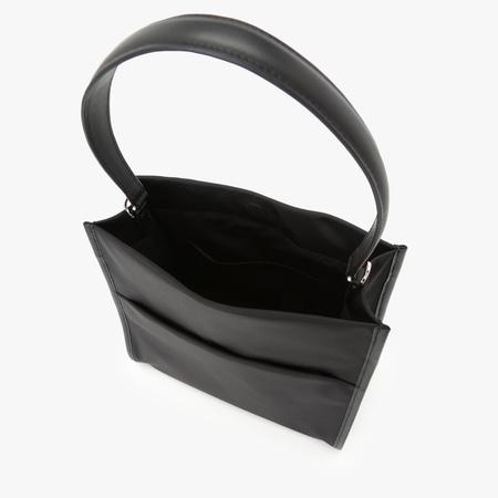 アニエスベー agnes b ショルダーバッグ 2wayトートバッグ ブラックの画像