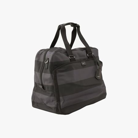 定価50000円 agnes b. ボーダー ボストンバッグ アニエスベー agnes b.（アニエスベー） agnes b ボストンバッグ ボーダー グレー