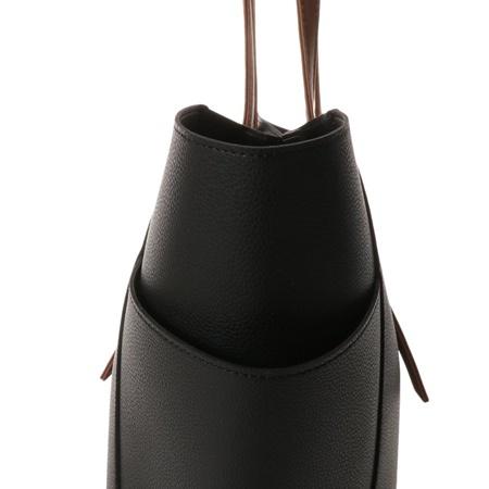 日本製送料無料の ポケット付きトートバッグ Chouette And1614ならショッピング ランキングや口コミも豊富なネット通販 更にお得なpaypay残高も スマホアプリも充実で毎日どこからでも気になる商品をその場でお求めいただけます ファッション ブラック ブラック