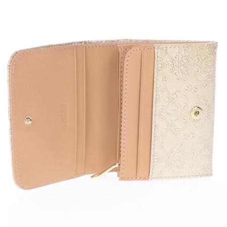 ANNA SUI（アナスイ） 折財布 ルーミー 二つ折り財布 ゴールド