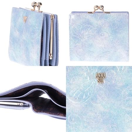 ANNA SUI（アナスイ） 折財布 パピヨン 口金二つ折り財布 : Clover