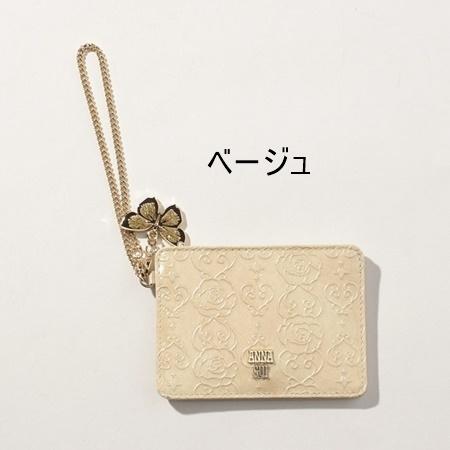 ANNASUI*ローズハート-パスケース*即発*送料無料 ANNASUI*ローズハート-パスケース*即発*送料無料 (ANNA SUI/パス