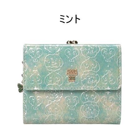 ANNA SUI（アナスイ） 折財布 ローズハート 口金二つ折り財布 : Clover