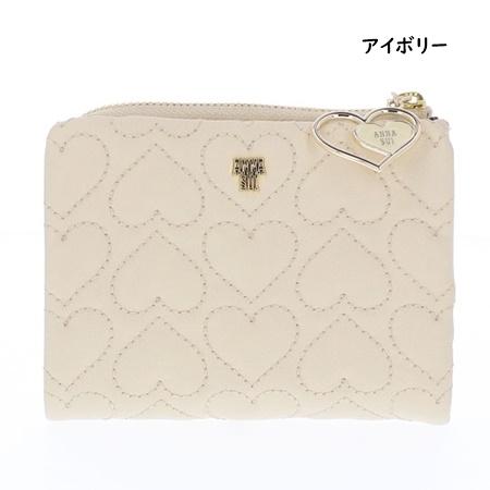 アナスイ ANNASUI 折財布 ハピネス Lファスナー二つ折り財布 