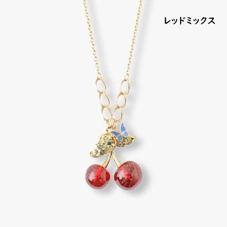 ANNA SUI（アナスイ） ネックレス チェリーモチーフ ネックレス