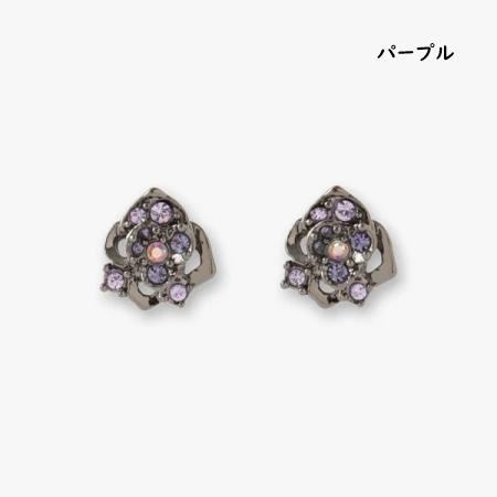 【送料無料】【ラッピング無料】アナスイ ANNASUI ピアス 薔薇モチーフの画像