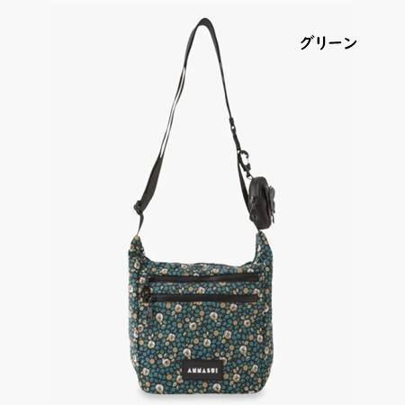 ANNA SUI ショルダー ハンド バッグ 青 緑 花柄 ANNA SUI（アナスイ） 【送料無料】【ラッピング無料】アナスイ