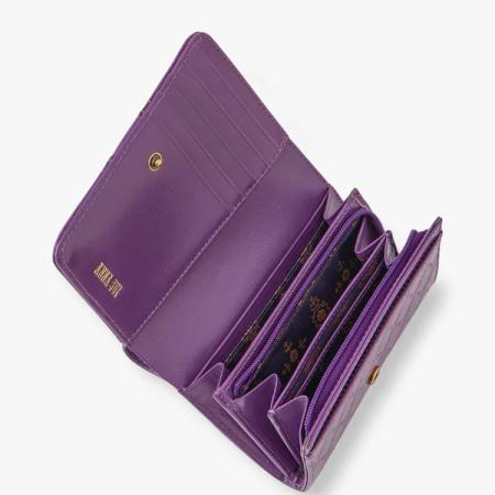 すぐ届く 国内発送 ANNASUI エレノア 内Lファスナー二つ折り財布 ANNA SUI 【送料無料】【ラッピング無料】アナスイ ANNASUI 折