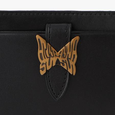 未使用品【ANNA SUI 】アナスイ 折り財布 L字ファスナー バタフライ ANNA SUI（アナスイ） 【送料無料】【ラッピング無料】アナスイ 折財布