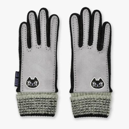 ANNA SUI（アナスイ） 手袋 グローブ TITI ムートン調 スマホ対応