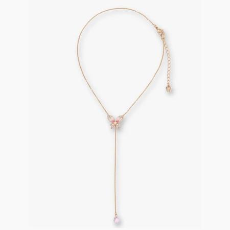 アナスイ ANNASUI ネックレス 蝶モチーフ ピンク レディース 【公式通販】