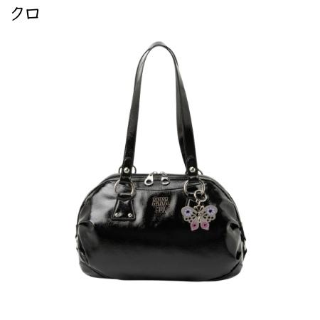 アナスイ ANNASUI ボストンバッグ ルーチェ 軽量 バタフライチャーム  レディースの画像