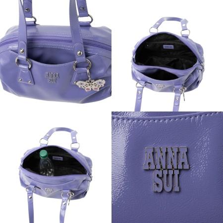 アナスイ ANNASUI ボストンバッグ ルーチェ 軽量 バタフライチャーム  レディースの画像