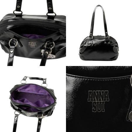 アナスイ ANNASUI ボストンバッグ ルーチェ 軽量 バタフライチャーム  レディースの画像