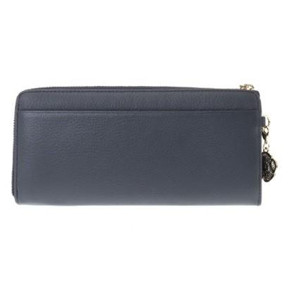 未使用 クレイサス 長財布 ワッフル Lファスナー ネイビー CLATHAS CLATHAS（クレイサス） 長財布 ワッフル Lファスナー ネイビー