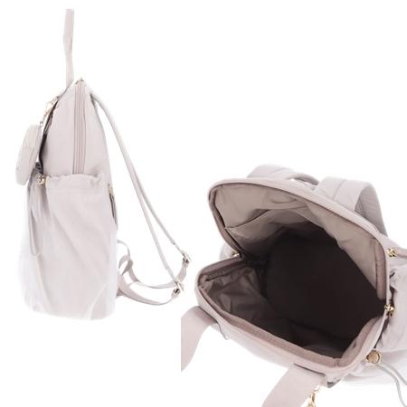 LANVIN en Bleuリュック リボンランバンオンブルーリュック白ホワイト LANVIN en Bleu ランバンオンブルー リュック 480211 トロカデロ