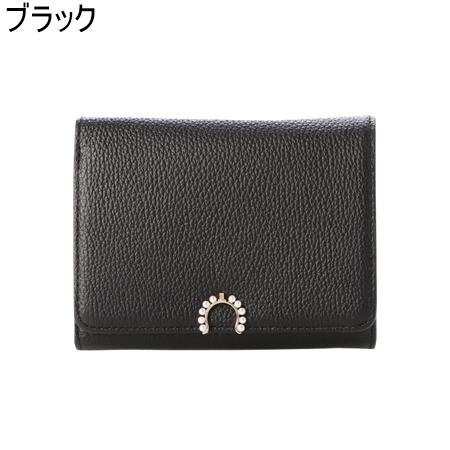 ◆【送料無料】【ラッピング無料】ランバン オン ブルー LANVIN en Bleu 財布 折財布 サンドニ 二つ折り中Lファスナー財布の画像