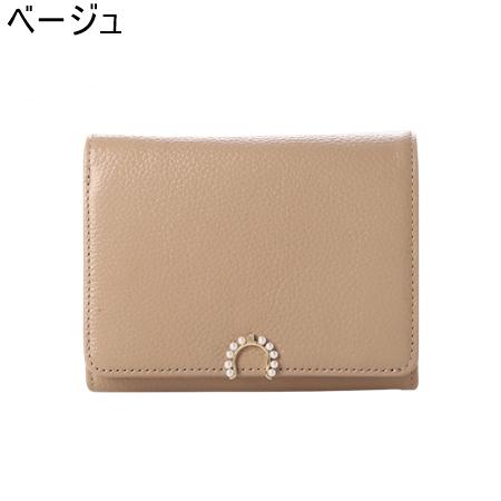 ◆【送料無料】【ラッピング無料】ランバン オン ブルー LANVIN en Bleu 財布 折財布 サンドニ 二つ折り中Lファスナー財布の画像