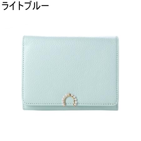 ◆【送料無料】【ラッピング無料】ランバン オン ブルー LANVIN en Bleu 財布 折財布 サンドニ 二つ折り中Lファスナー財布の画像