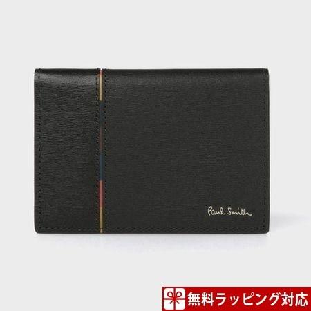 本店は ポールスミス パスケース メンズ 定期入れ インセットストライプ ブラック Paul Smith 完売 Www Yalaphone Com