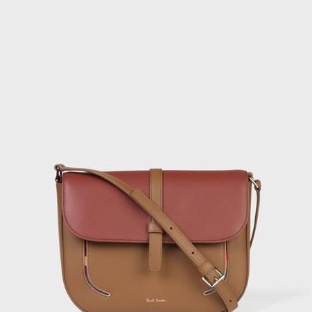 正規品売店 ポールスミス ショルダーバッグ インセットスワールポケット ブラウン Paul Smith オンライン直販 Www Superavila Com