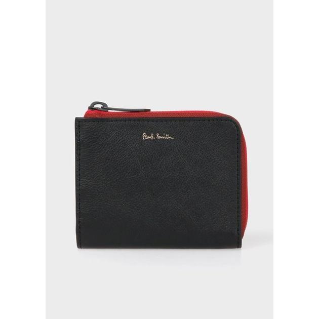 魅了 ポールスミス 折財布 ストライプジップ 2つ折り財布 ブラック Paul Smith 正規品 Changemakers Co