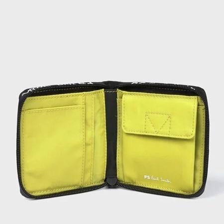 人気デザイナー ポールスミス ブラック 2つ折り財布 ジップファスナー オールオーバーシティ 折財布 Smith Paul その他財布 無料ラッピング 希望する Www Unimeda Lt